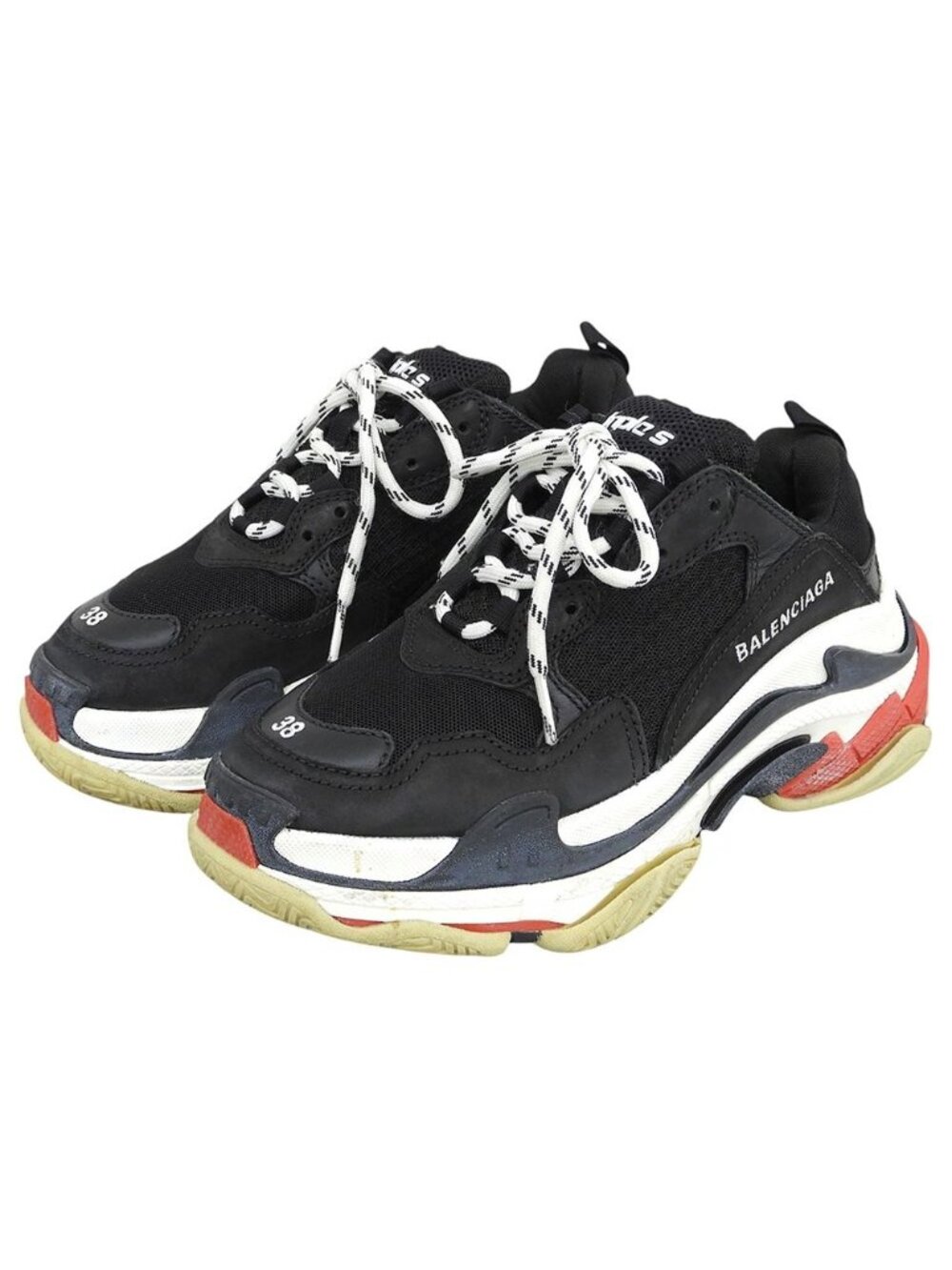 Balenciaga Triple S Sneakers Black